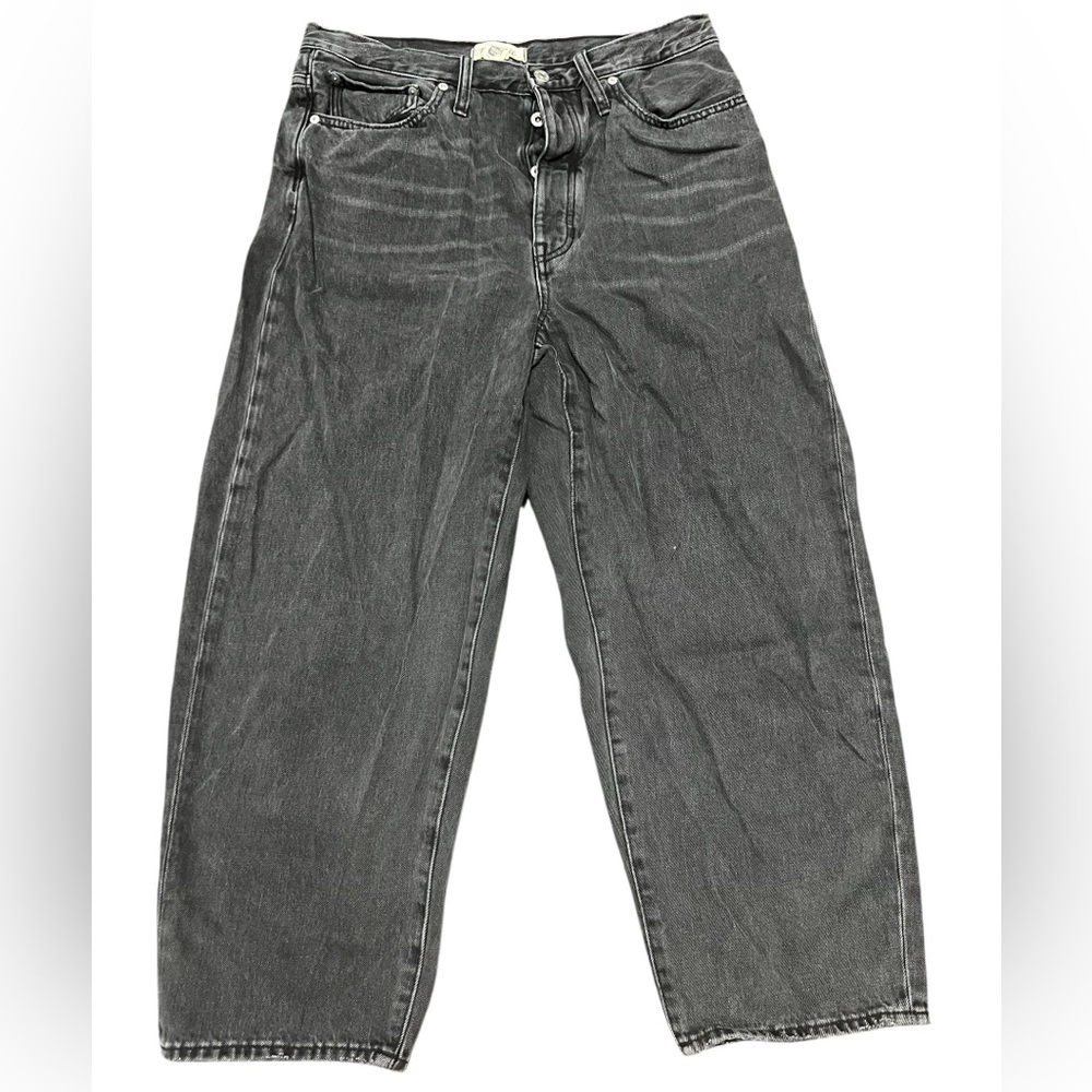 Madewell Balloon Jeans Noll Wash High Rise Size 30
